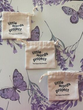 Little Words Project Jewelry Bags NEW